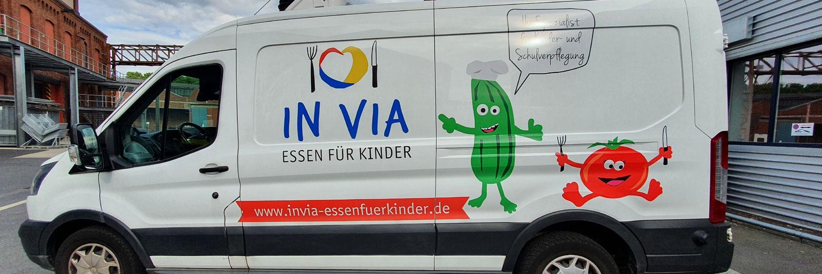 Herzlich Willkommen bei IN VIA - ESSEN FÜR KINDER