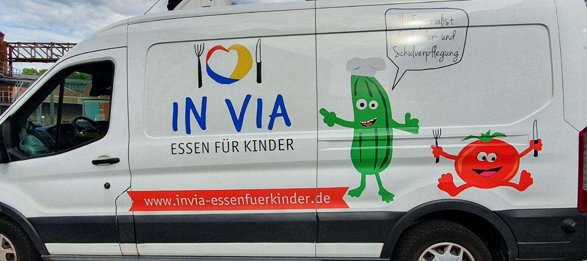 Herzlich Willkommen bei IN VIA - ESSEN FÜR KINDER